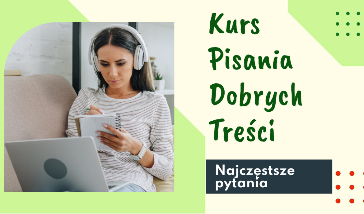 najczęstsze pytania o kurs copywritingu