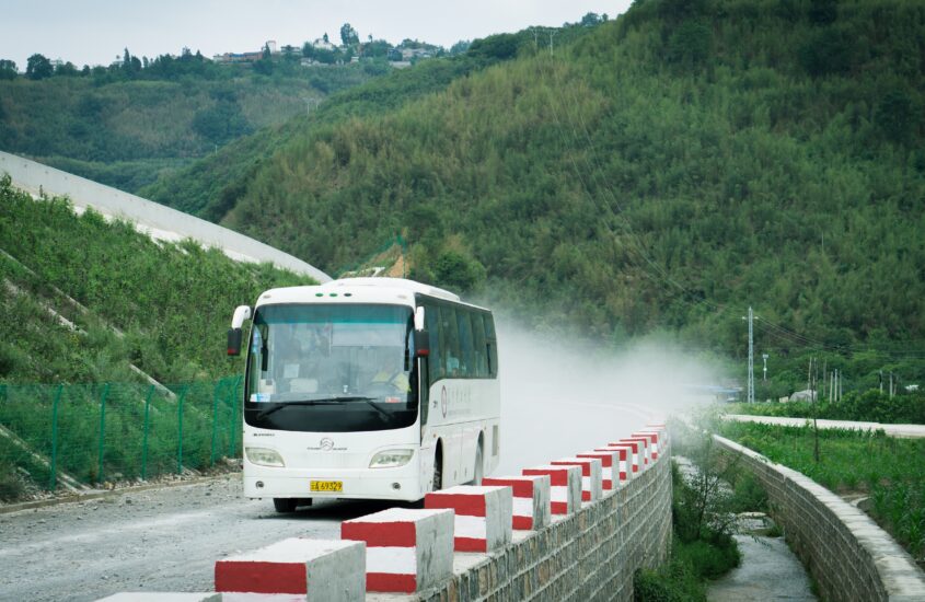 wypadki autobusów