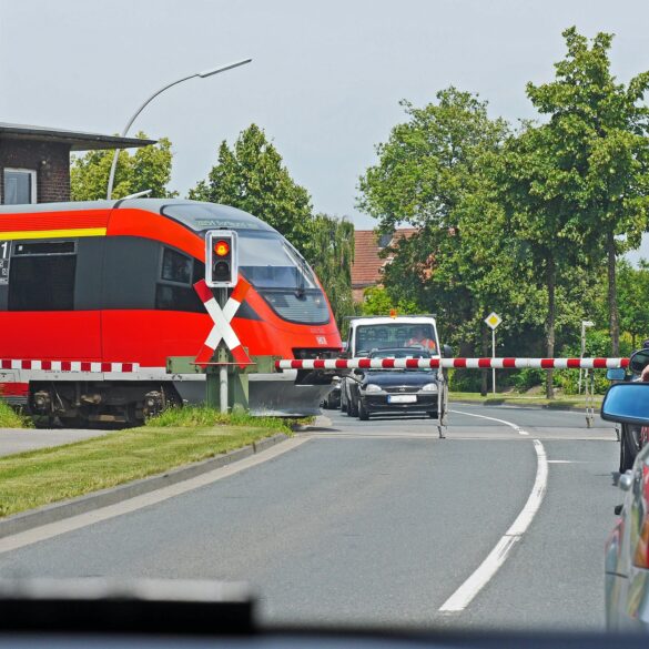 zderzenia z pociągiem